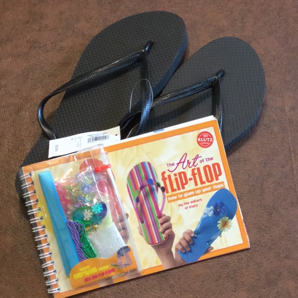 Flip Flops, Art of Trimming Flip Flops Book, and Trimmings!